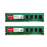 【DDR3 RAM】 Gigastone RAM de Bureau RAM 16Go (2x8Go) DDR3 16Go DDR3-1600MHz PC3-12800 Unbuffered Non-ECC 1.5V CL11 UDIMM 240-Pin Mémoire ...