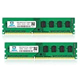 DDR3L-1600 UDIMM PC3L 12800U 16Go (2x8Go) DDR3L 1600MHz 8GB 2Rx8 PC3 12800U 240-Pin CL11 1.35V Mémoire pour Ordinateur de Bureau