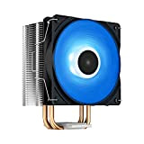 DeepCool Gammaxx 400 V2 Radiateur de Refroidissement 4 Heatpipes avec Ventilateur LED Bleu PWM Silencieux de 120 mm pour CPU ...
