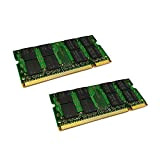 dekoelektropunktde 2X 2GB (4Go KIT) Mémoire RAM DDR2, composant Alternatif, adapté pour Gericom Hollywood Multimedia L51 L51RI | DDR2 SODIMM ...