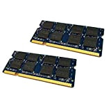 dekoelektropunktde 4GB (4Go) Lot de 2 Barrettes de mémoire (2X 2GB) DDR2 Compatible avec Gericom Hollywood Advanced L51 L51RI | ...