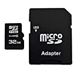 dekoelektropunktde Carte mémoire Micro SD SDHC avec adaptateur Classe 10 compatible avec Leica M Monochrom (type 246) 32 Go