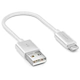 deleyCON 0,15m Lightning 8 Pin USB Câble de Charge & Données Certifié MFI et Compatible avec iPhone 12 Pro Max ...