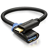 deleyCON 0,2m USB 3.0 Adaptateur OTG Câble de Données Jusqu'à 5 Gbit/s Type de Fiche 3.1 USB C à USB ...