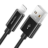 deleyCON 0,5m Lightning 8 Pin USB Câble de Charge & Données Certifié MFI et Compatible avec iPhone 12 Pro Max ...