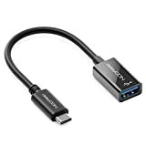 deleyCON Câble Adaptateur USB-C vers USB-A OTG - USB 3.0 5Gbit/s - Prise USB-C vers Prise Femelle USB-A - pour ...