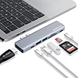 DEMKICO Hub USB C 7 en 2 pour MacBook Pro MacBook Air, Adaptateur Macbook Pro avec 4K HDMI, Port USB ...