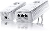 Devolo - 1829 - dLAN 500 AV Wireless+, Prise Réseau CPL Wi-Fi - Kit de Démarrage (x2), Blanc