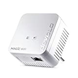 devolo Magic 1 Wifi 4 (n) Mini Adaptateur d'extension : 1x Adaptateur CPL WiFi (1200 Mbits, 1x Port Fast Ethernet) ...