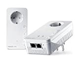 devolo Magic 2 WiFi 6 Starter Kit Adaptateur, WiFi Powerline - jusqu'à 2400 Mbps, Point d'accès WiFi Mesh, 2 x ...