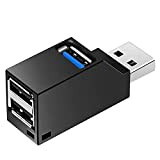 DIFCUL Hub USB 3.0 à 3 Ports(2 USB 2.0 + USB 3.0), Adaptateur Portable, Station d'accueil USB, Concentrateur de données, ...