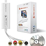 DIGITNOW! Carte de Capture vidéo USB 2.0, convertisseur VHS VCR TV vers DVD, Prise en Charge de Mac OS X ...