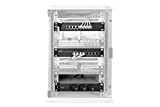 DIGITUS 10-inch set - armoire réseau 9U - étagère - multiprise - panneau de brassage 8 ports - commutateur Gigabit ...