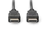 DIGITUS Câble HDMI - Full-HD - 3m - Ethernet, Arc, CEC, 3D, Dolby - Convient pour Les Consoles de Jeu