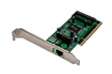 DIGITUS Carte d'E/S - PCI - RJ45 Carte réseau - 1 Port - Gigabit Ethernet - 1 Gbit/s - PCI-Express