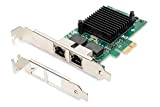 DIGITUS Carte PCI Express Dual Gigabit Ethernet, 2 Ports DN-10132