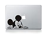 Disney Mickey Mouse Peeking Autocollant pour MacBook 33 cm