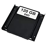 Disque dur SSD 120 Go avec cadre de montage (2,5" vers 3,5") compatible avec carte mère Gigabyte GA-Z170M-D3H DDR3 – ...