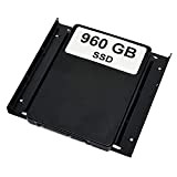 Disque dur SSD 960 Go avec cadre de montage (2,5" à 3,5") compatible avec carte mère MSI Z170A Krait Gaming ...
