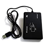 DollaTek 125Khz USB RFID Détecteur de proximité sans Contact Smart ID Card Reader EM4100
