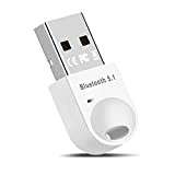 Dongle Bluetooth 5.1 Bluetooth USB, Clé Bluetooth pour PC Supporte Windows 11/10/7 Compatible avec Casque, Souris, Manette, Clavier, Tablette, Smartphone, ...