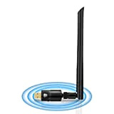 Dongle Wifi 1200Mbps,Deepow Clé Wifi Adaptateur USB 3.0 Wifi Pour PC Windows etc
