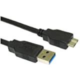 Dragon Trading®-Câble USB 3.0 pour disque dur portable Transcend StoreJet