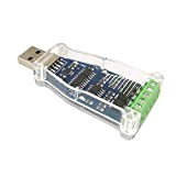 DSD TECH SH-U08A Adaptateur USB vers RS422, RS485 avec puce CH340E pour Windows 10,8,7