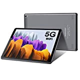 DUODUOGO 5G WiFi Tablette Tactile Android 11,Tablette 10 Pouces 4Go RAM 64Go/128Go ROM 1.6Ghz Tablet PC 4-Core 6000mAh Dual Caméra ...