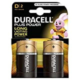 Duracell Batterie Plus type/réf. LR20 (2 unités sous blister)