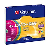 DVD+RW 4X, 4.7GB Colour