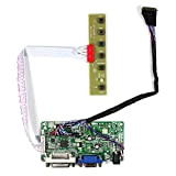 DVI VGA Carte contrôleur LCD 40Pin 1600x900 pour 17,3" LP173WD1 B173RW01 LTN173KT01-A01 N173FGE-L21 N17306-L02 Ecran LCD