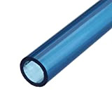 DyNamic 50 cm/19,7 ' 'Water Cooling Tube Rigide Facile À Couper Vert/Rouge/Bleu/Transparent pour Boîtier PC - Bleu