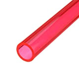 DyNamic 50 cm/19,7 ' 'Water Cooling Tube Rigide Facile À Couper Vert/Rouge/Bleu/Transparent pour Boîtier PC - Rouge