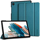 EasyAcc Étui Coque Compatible avec Samsung Galaxy Tab A8 10,5 Pouces 2022/2021 SM-X200/ X205/ X207, Protection Ultra Fin en Cuir ...