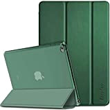 EasyAcc Étui pour iPad Air 2, Smart Cover Back Cover Matte Translucent Auto on/Off pour iPad Air 2 A1566/A1567 (Vert ...