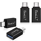 EasyULT Adaptateur USB C vers USB 3.0[4 Pièces], Adaptateur USB OTG Type C Mâle vers USB A Femelle pour Samsung ...