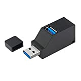 EasyULT USB 3.0 3-Ports Hub (2 USB 2.0 + USB 3.0),Compatible avec Windows XP/Vista / 7/8 / 10, Mac OS, ...