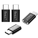EasyULT USB C Adaptateur [4 Pièces], Adaptateur USB Type C vers Micro USB Connecteur Type C Male vers Micro USB ...