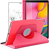 ebestStar - Coque Compatible avec Samsung Galaxy Tab A 10.1 2019 T510 T515 Housse Protection Etui PU Cuir Support Rotatif ...