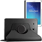 ebestStar - Coque Compatible avec Samsung Galaxy Tab E 9.6 T560, T561 Housse Protection Etui PU Cuir Support Rotatif 360, ...