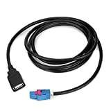 EBTOOLS pour câble usb peugeot pour câble rcc Câbles USB, câble USB d'écran de contrôle d'hôte adapté pour 308 308s ...