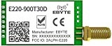 EBYTE LLCC68 Lora Wireless Serial Port Module 868MHz 915MHz 30dBm 10km Long Range E220-900T30D Low Power Consumption Small Size Transceiver ...