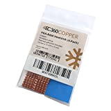 EC360® Copper Paquet de 4 dissipateurs VGA en cuivre (12 x 13 x 5 mm)