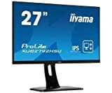 Ecran iiyama 27" ProLite XUB2792HSU-B1 Ultra Mince , IPS, FHD@75Hz, 4ms, VGA/HDMI/DP, USB-HUB 2x2.0, pied réglable, Flicker free blue light, ...