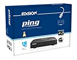 Edision PING - OTT Linux RÉCEPTEUR H265/HEVC Noir, Stalker, Xtream, WebTV, Media Player, Wi-FI on Board, USB, HDMI, LAN, Télécommande ...