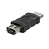 eightNice Firewire IEEE 1394 6 Broches Femelle vers USB Convertisseur Mâle Mâle