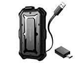 ElecGear USB 3.0 SATA Boîtier de Protection pour Disque Dur 2.5", IPX6 Waterproof Externe HDD / SSD de Boîtier étanche ...