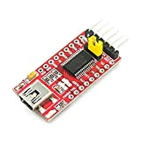 ElectroWorldFR FTDI FT232RL USB to TTL Serial Adapter Module 5V and 3.3V