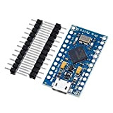 ElectroWorldFR uno Pro Micro ATmega32U4 5V 16MHz IDE Micro USB Carte de développement compatibles Board Atmel